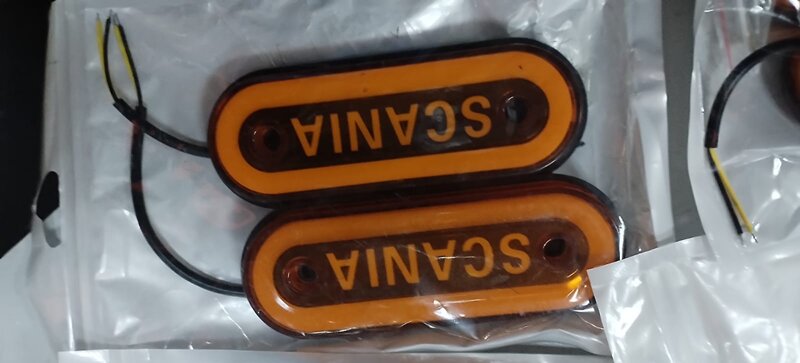 Lampa led Lampa gabarit Lampi laterale IVECO  DAF SCANIA MAN VOLVO Mercedes