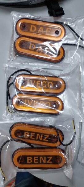 Lampa led Lampa gabarit Lampi laterale IVECO  DAF SCANIA MAN VOLVO Mercedes